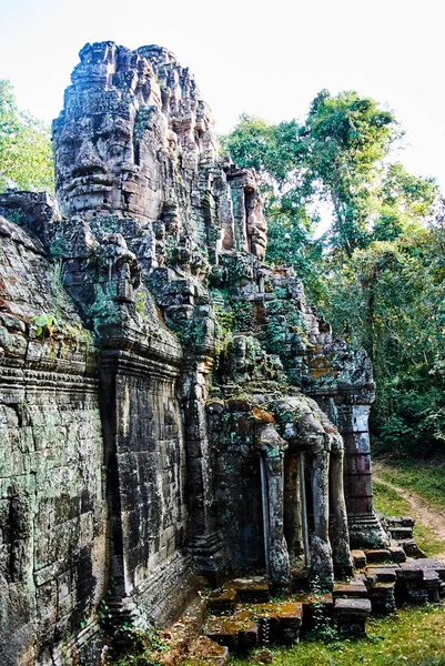 Historische gebouw in Angkor wat Thom Cambodia — Stockfoto