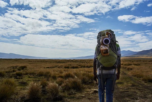 Hikein Ngorongoro Conservation Area Nationnal park Highlands craters en route for Bulati Village from Nainokanoka with Masai Guide and cook. The Crater Highlands (Ngorongoro Highlands) are a region along the East African Rift in the Arusha and Manyar