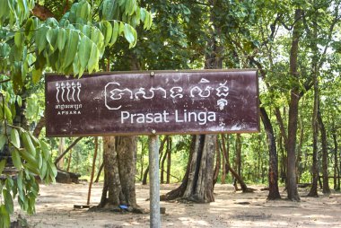 Prasat Linga Tapınağı Angkor dönemi