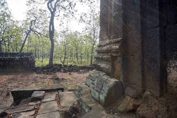 Prasat Neang Khmau Templo Angkor Era — Fotografia de Stock
