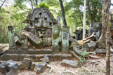 Saraylar Prasaqt Thom Tapınağı Angkor dönemi