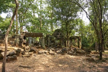 Saraylar Prasaqt Thom Tapınağı Angkor dönemi