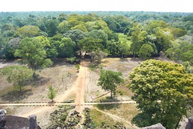 Prasat Thom saldırın Tapınağı Angkor dönemi