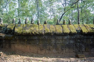 Prasat çocuk arabası Tapınak Koh Ker kompleksi