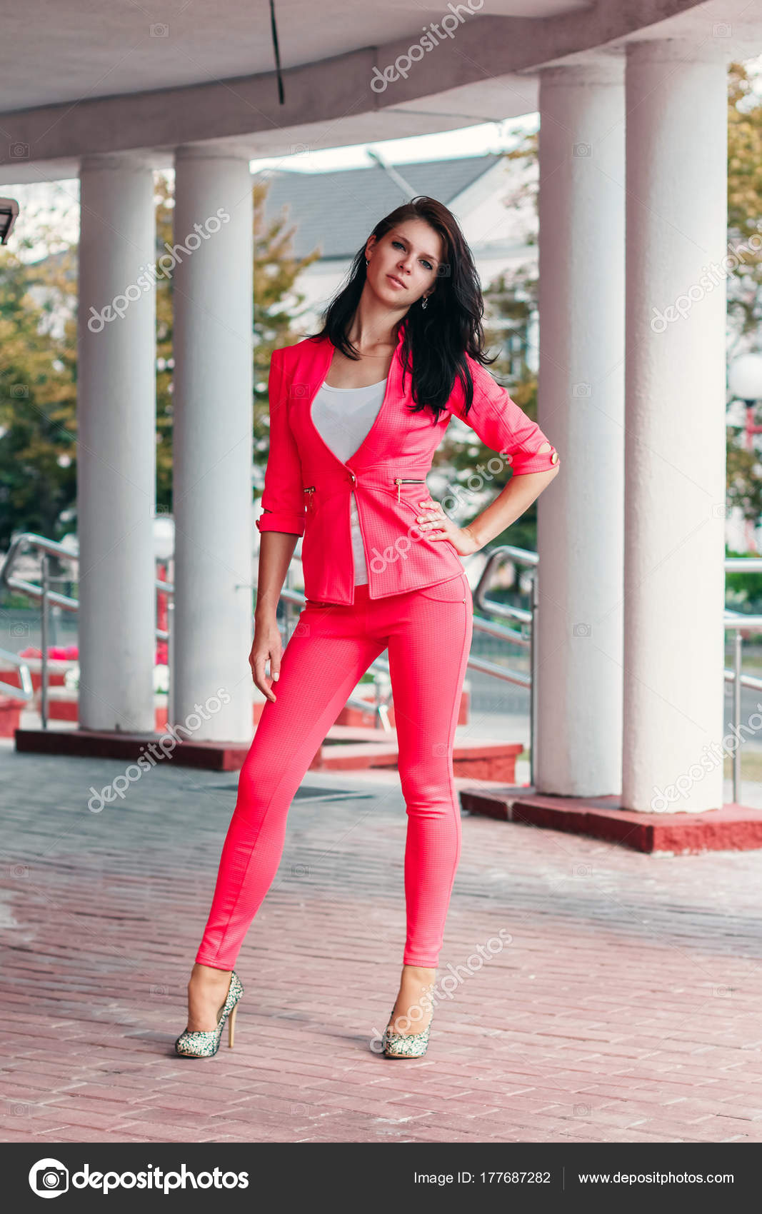 girl trouser suit
