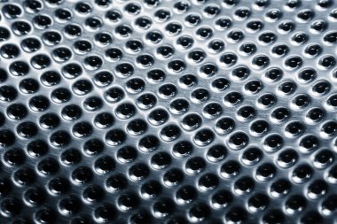 Gümüş rengi metal elmas plaka arka planı.