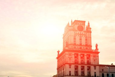 Eski şehir Kulesi, cityscape, eski bina.