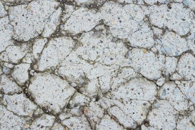 Beton arka plan çatlaklar, split, aşınmış yüzey çatlamak.