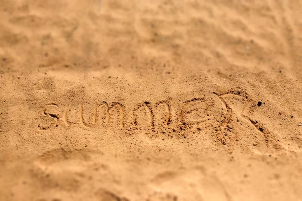Letní Letní Pozadí Pláž Písek — Stock fotografie