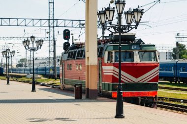 Güçlü Dizel lokomotif tren, lokomotif,
