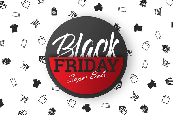 Inscripția Vânzare Black Friday Fundal Alb Abstract Black Friday Pentru — Fotografie, imagine de stoc