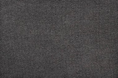 doku gri örme kumaş, yakın çekim, üstten görünüm
