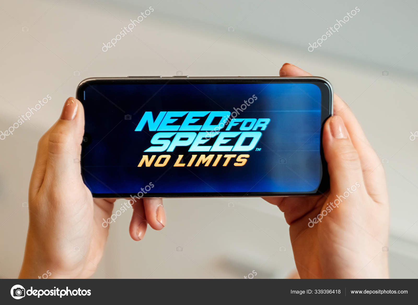 Брест, Беларусь, 31 Января 2020 Года: Мобильная Игра Need For.