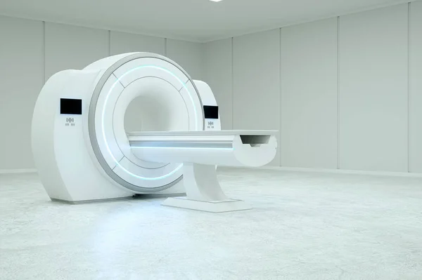 Mri Compleet Cat Scansysteem Een Ziekenhuisomgeving Concept Geneeskunde Technologie Toekomst — Stockfoto