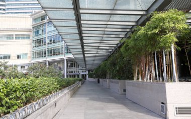 Genel Görünüm yan yolu olarak Kuala Lumpur, 6 Ağustos 2017 yürümek..