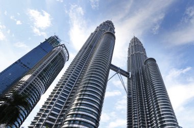 Kuala Lumpur, 6 Ağustos 2017 şehir binaların genel görünüm.
