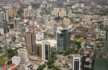 Kuala Lumpur şehir silueti