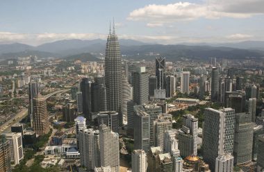 Kuala Lumpur şehir silueti