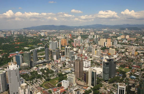 Kuala Lumpur şehir silueti