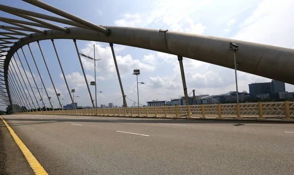 Общий вид мостовой дороги Фараджайя, Малайзия — стоковое фото