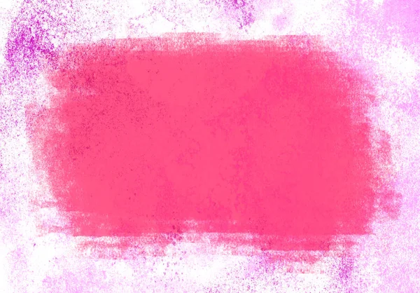 Růžové Barvy Grafických Akvarel Štětce Tahy Opravy Účinek Pozadí — Stock fotografie
