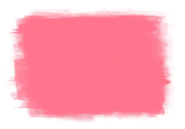 Colore Grafico Acquerello Rosa Pennellate Patch Effetto Sfondo — Foto Stock