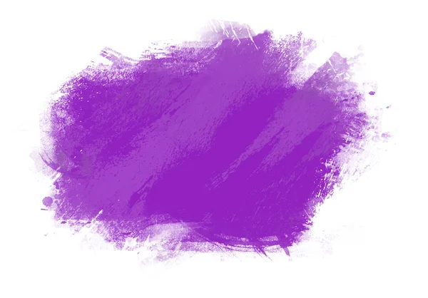 Color Púrpura Agua Gráfico Color Pincel Trazos Parches Efecto Fondo — Foto de Stock