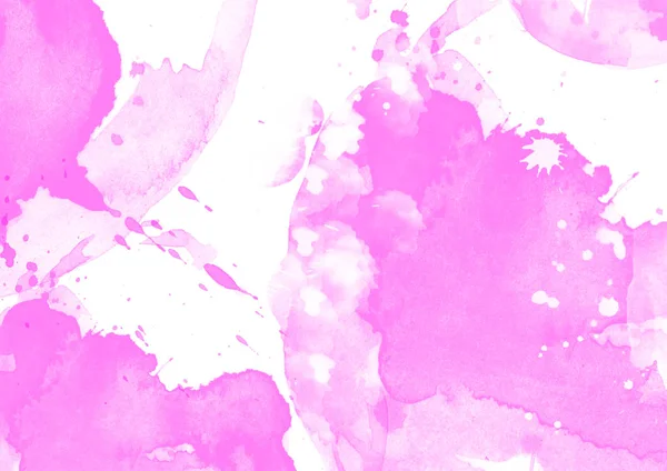 Μπαλώματα νερό χρώμα χρώμα γραφικού πινέλο εγκεφαλικά επεισόδια μπαλώματα — Φωτογραφία Αρχείου