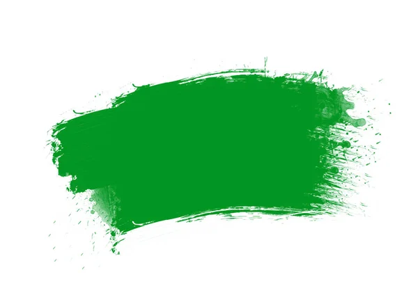 Yeşil grafik renk yamaları fırça darbeleri etkisi arka plan tasarımları öğesi