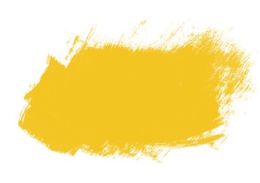 Sarı renkli fırça tasarımı vuruşları arka plan tasarım elementini etkiler