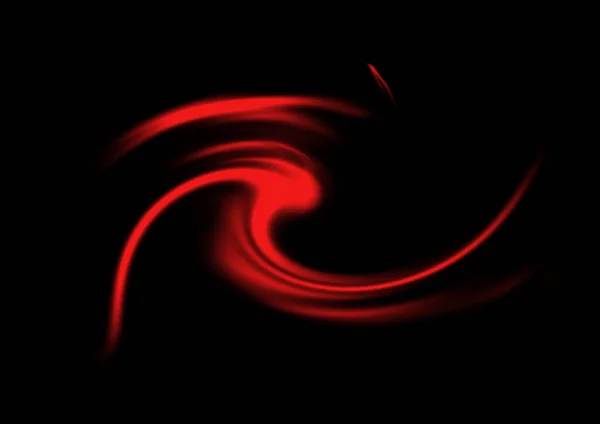 Black Color Background Red Red Graphic Color Brush Strokes Effect — Stock Photo, Image