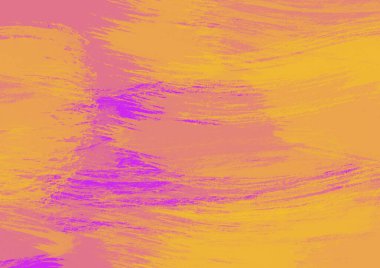 Sarı grafik renk yamaları efekt tasarımını mor arkaplan elementinde yapar