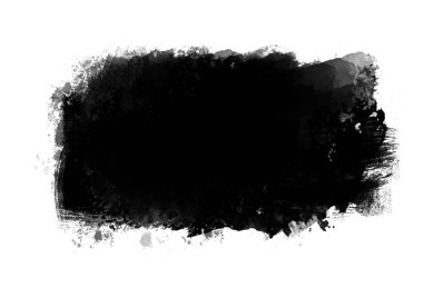 Arkaplan tasarım ögesi için siyah renk grafik yamaları efekti