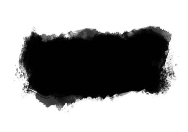 Arkaplan tasarım ögesi için siyah renk grafik yamaları efekti