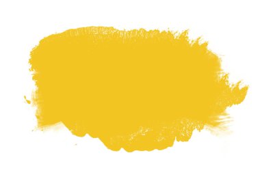 Sarı renkli fırça tasarımı vuruşları arka plan tasarım elementini etkiler