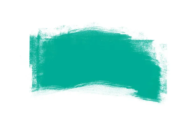 Efecto Trazos Diseño Cepillo Color Azul Claro Sobre Fondo Blanco — Foto de Stock