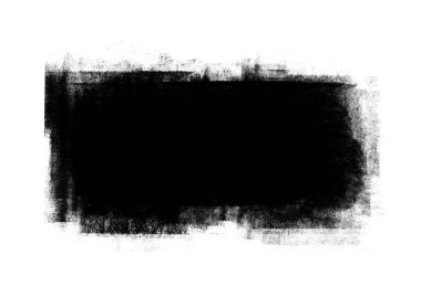 Arkaplan için siyah renk grafik fırça yamaları tasarım efekti elementleri