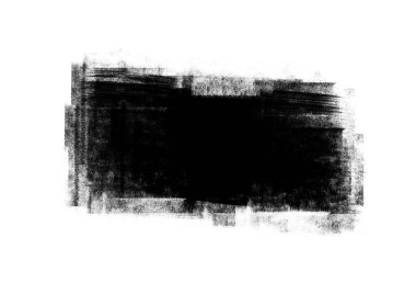 Arkaplan için siyah renk grafik fırça yamaları tasarım efekti elementleri