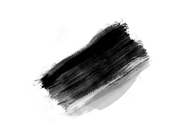 Arkaplan Için Siyah Renk Grafik Fırça Yamaları Tasarım Efekti Elementleri — Stok fotoğraf