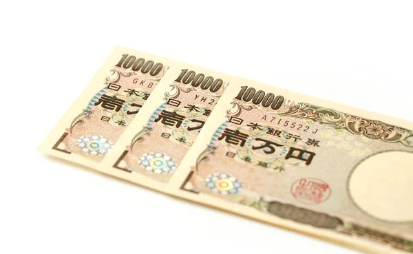 Японский банкнот 10000 иен — стоковое фото