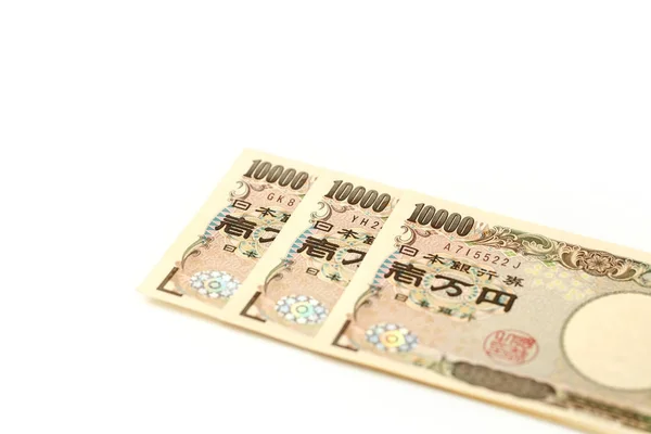 Catatan bank Jepang 10000 yen — Stok Foto