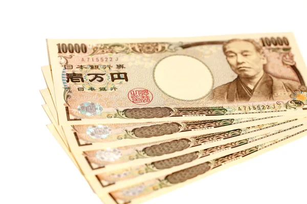 日本银行纸币10000日元 — 图库照片