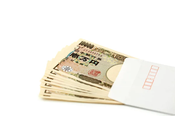 Nota bancária japonesa 10000 ienes — Fotografia de Stock