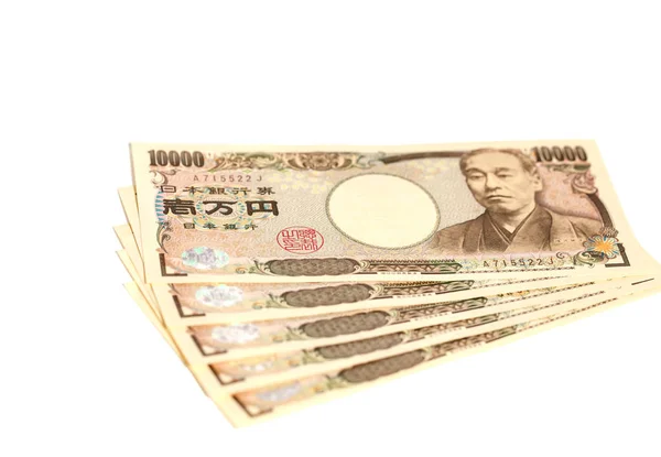 Uwaga japoński bank 10000 jenów — Zdjęcie stockowe