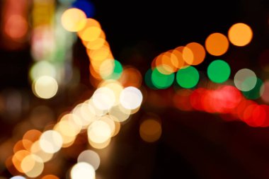 arka plan. Işıklar bokeh ile şenlikli arka plan defocused