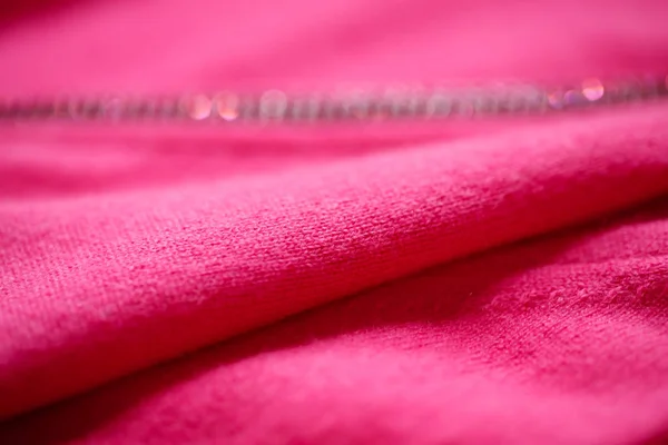 Ciepły sweter kardigan w kolorze różowym, jesień, zima, piękny, luksusowy,. — Zdjęcie stockowe