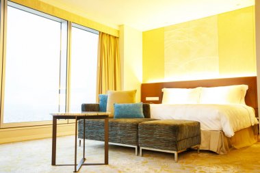 Lüks Oda iç parçası gündüz.