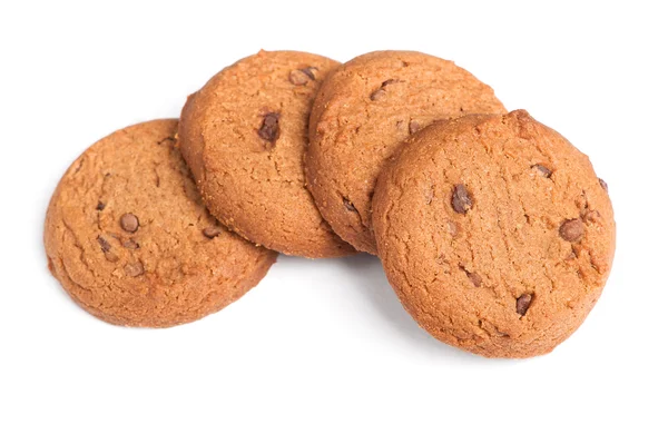 Zabliszt cookie csokoládéval — Stock Fotó