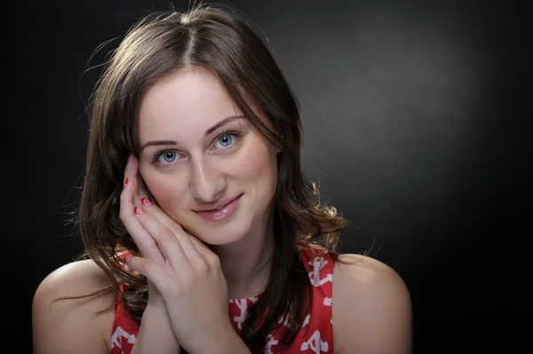 Portrait of woman — Stock Photo, Image