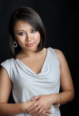 Asyalı kadın kılığında